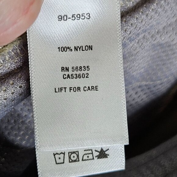 Cabelas Guidewear Beige Nylon Cargo‎ Pants 3X 30L Adjustable Belt Pockets Gorp - Picture 6 of 11